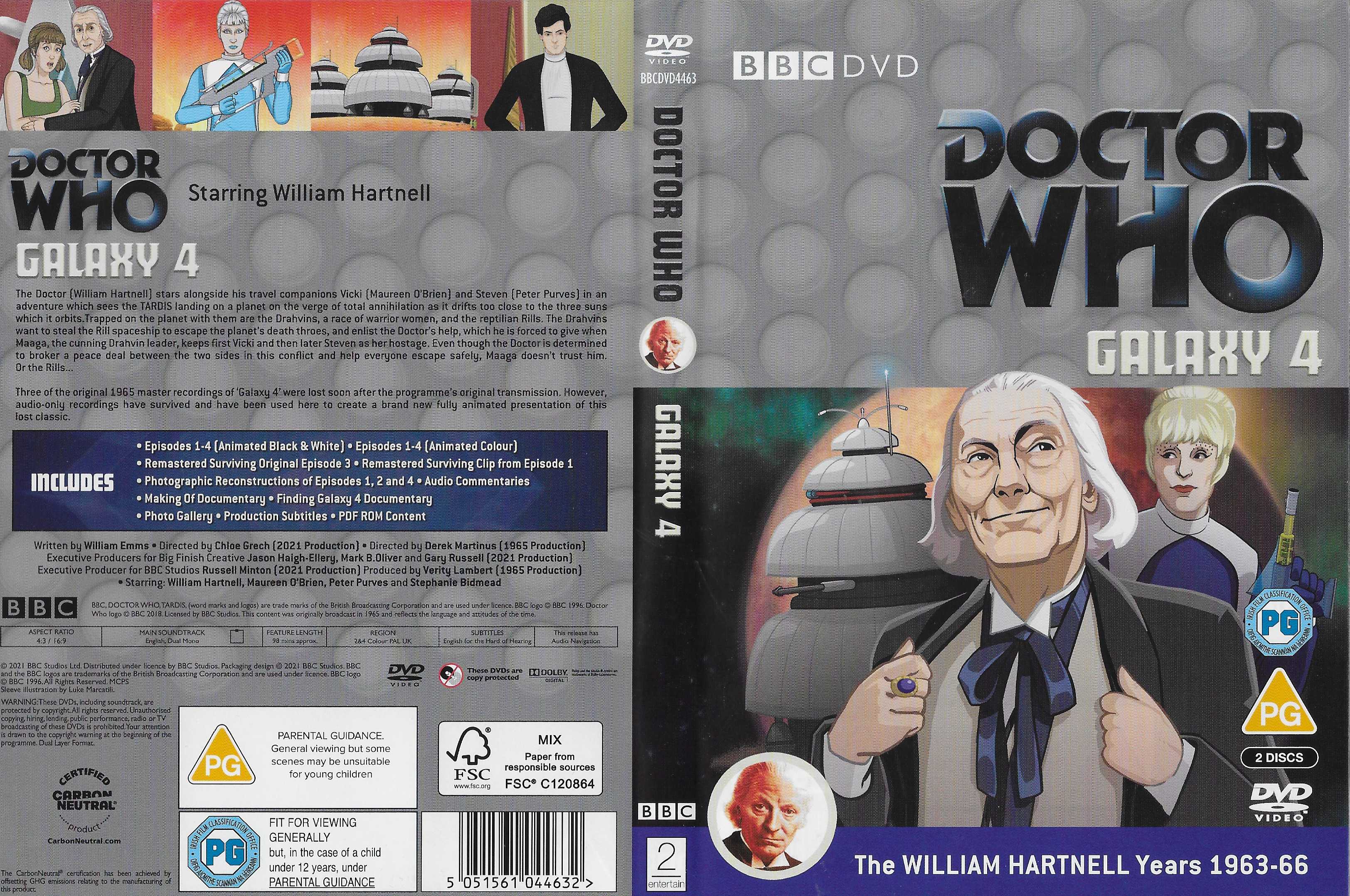Inserts from BBCDVD 4463